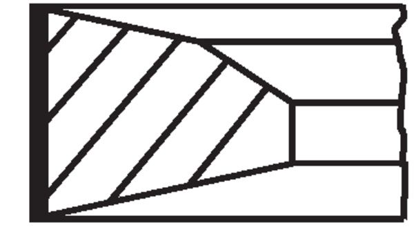 MAHLE Kolbenringsatz (005 23 N2)