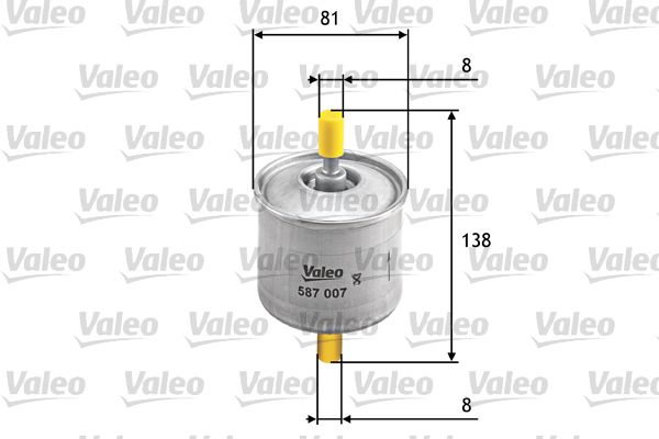 VALEO Kraftstofffilter (587007)