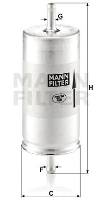 MANN-FILTER Kraftstofffilter (WK 413)