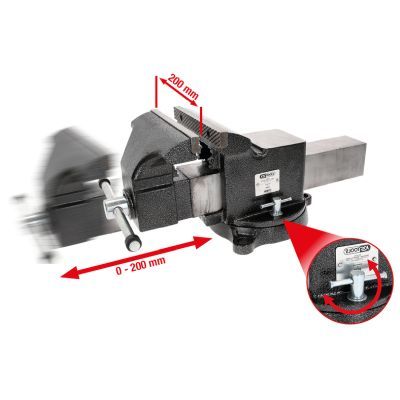 KS TOOLS Schraubstock (914.0008)