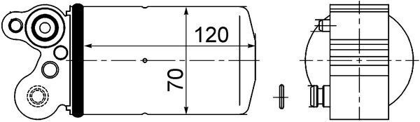 MAHLE Trockner, Klimaanlage (AD 101 000S)