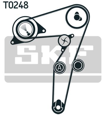 SKF Zahnriemensatz (VKMA 02193)