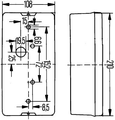 HELLA Heckleuchte (2VP 006 040-301)