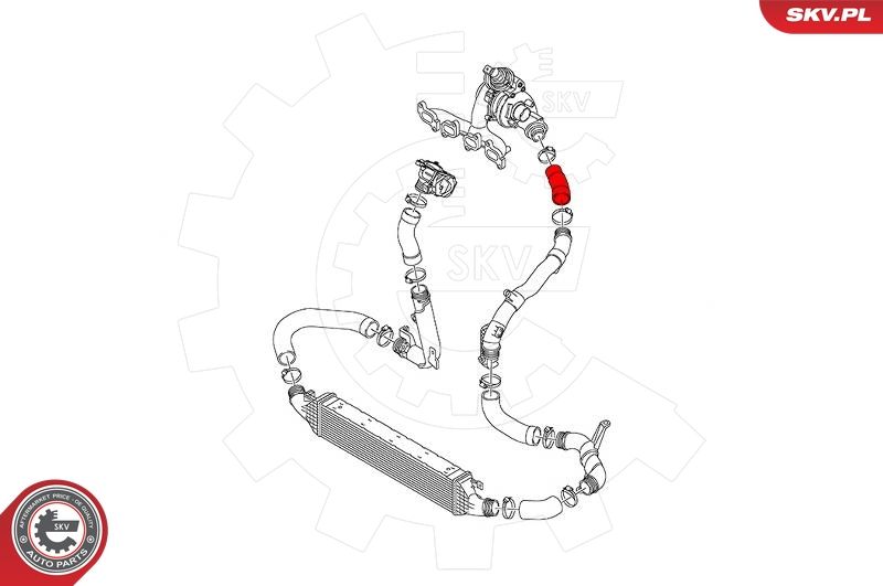 ESEN SKV Ladeluftschlauch (43SKV215)