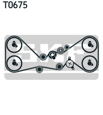 SKF Zahnriemensatz (VKMA 98114)