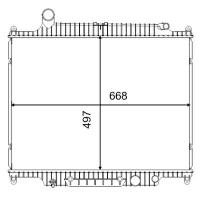 MAHLE Ausgleichsbehälter, Kühlmittel (CRT 116 000S)