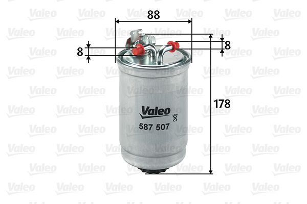 VALEO Kraftstofffilter (587507)