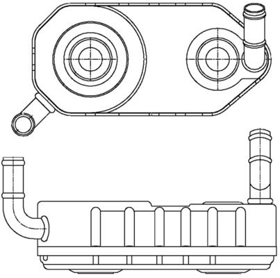 MAHLE Ölkühler, Automatikgetriebe (CLC 177 000S)