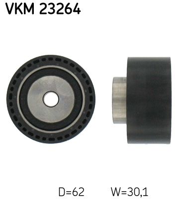 SKF Umlenk-/Führungsrolle, Zahnriemen (VKM 23264)