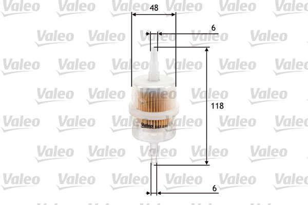 VALEO Kraftstofffilter (587011)