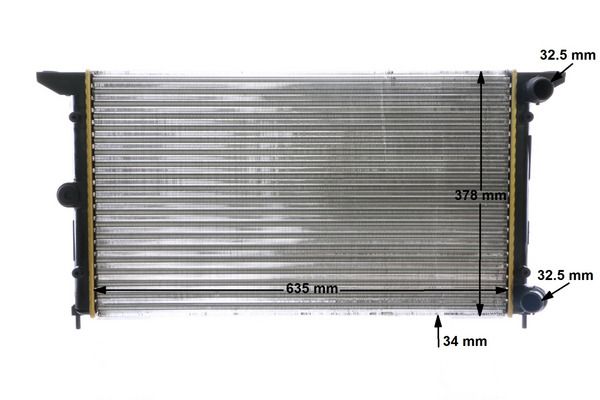 MAHLE Kühler, Motorkühlung (CR 641 000S)