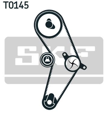 SKF Wasserpumpe + Zahnriemensatz (VKMC 06005)