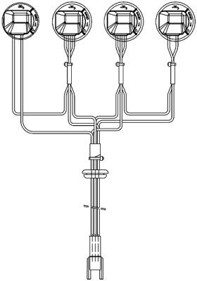 HELLA Kabelsatz, Hauptscheinwerfer (8KA 155 372-001)
