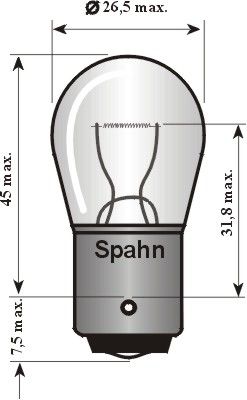 SPAHN GLÜHLAMPEN Glühlampe, Blinkleuchte (2010)