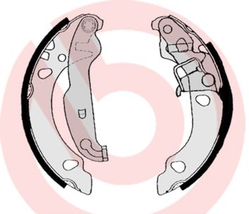 BREMBO Bremsbackensatz (S 24 530)