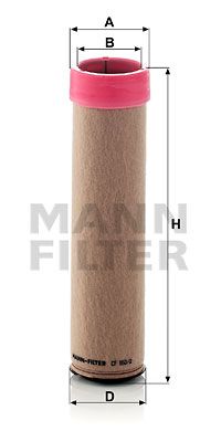 MANN-FILTER Sekundärluftfilter (CF 850/2)