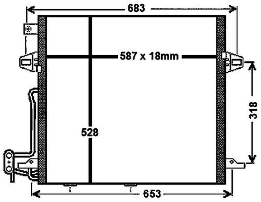 MAHLE Kondensator, Klimaanlage (AC 733 000P)