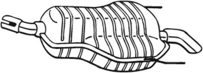 BOSAL Endschalldämpfer (185-469)