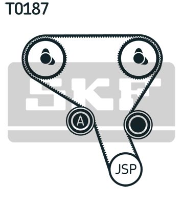 SKF Zahnriemensatz (VKMA 06503)