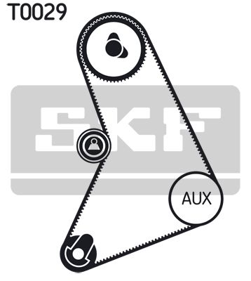 SKF Zahnriemensatz (VKMA 04001)