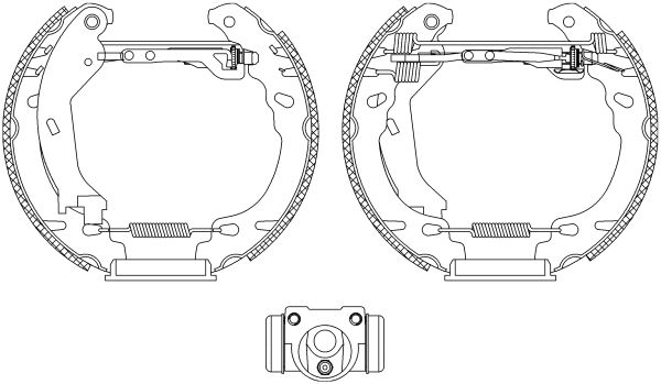 TEXTAR Bremsbackensatz (84064600)