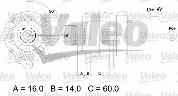 VALEO Generator (436483)