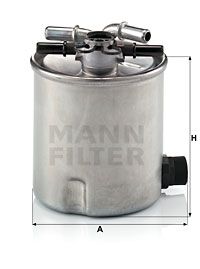 MANN-FILTER Kraftstofffilter (WK 9008)