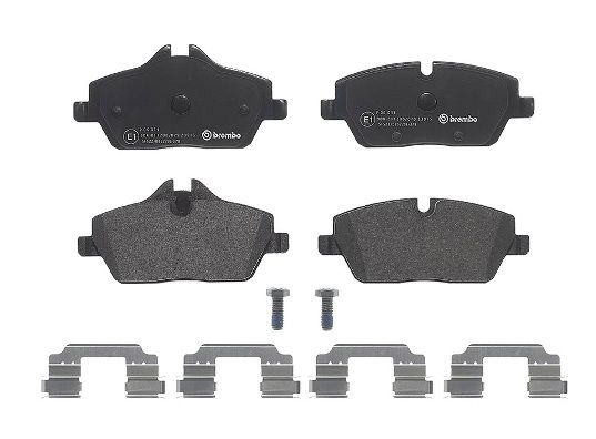 BREMBO Bremsbelagsatz, Scheibenbremse (P 06 034)