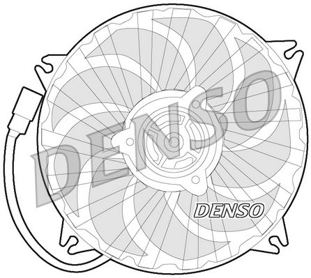 DENSO Lüfter, Motorkühlung (DER23003)