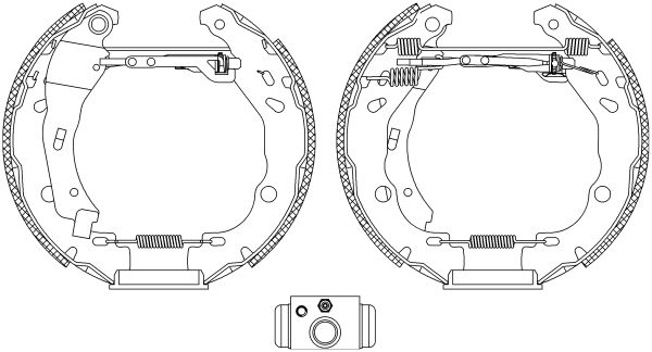 TEXTAR Bremsbackensatz (84060200)