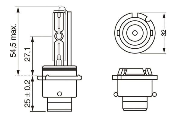 BOSCH Glühlampe, Hauptscheinwerfer (1 987 302 910) Thumbnail