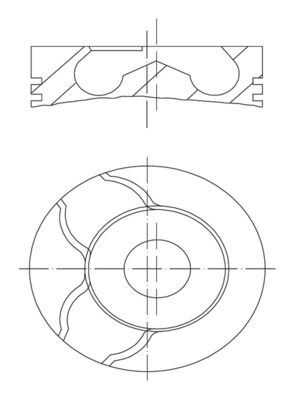 MAHLE Kolben (010 15 00)