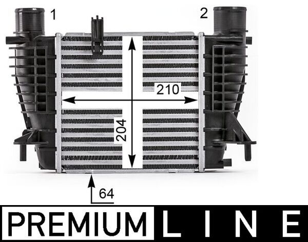 MAHLE Ladeluftkühler (CI 533 000P)