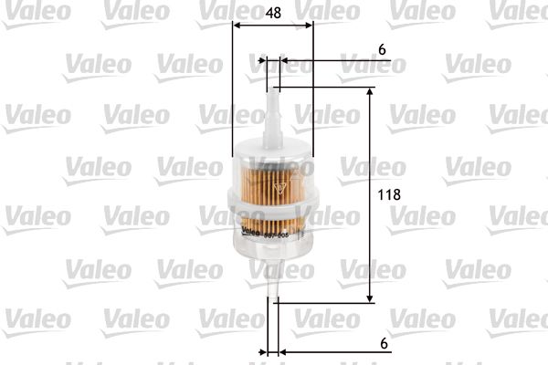 VALEO Kraftstofffilter (587005)