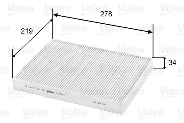 VALEO Filter, Innenraumluft (715581)