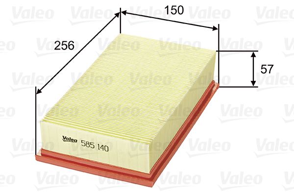 VALEO Luftfilter (585140)