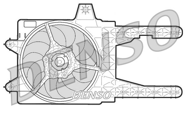 DENSO Lüfter, Motorkühlung (DER09245)