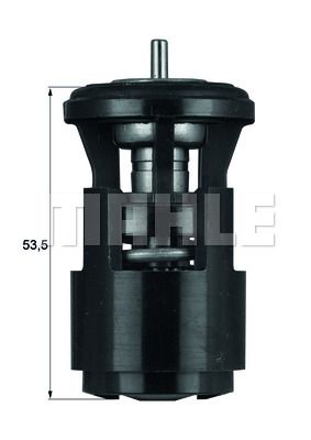 MAHLE Thermostat, Kühlmittel (TX 41 87D)