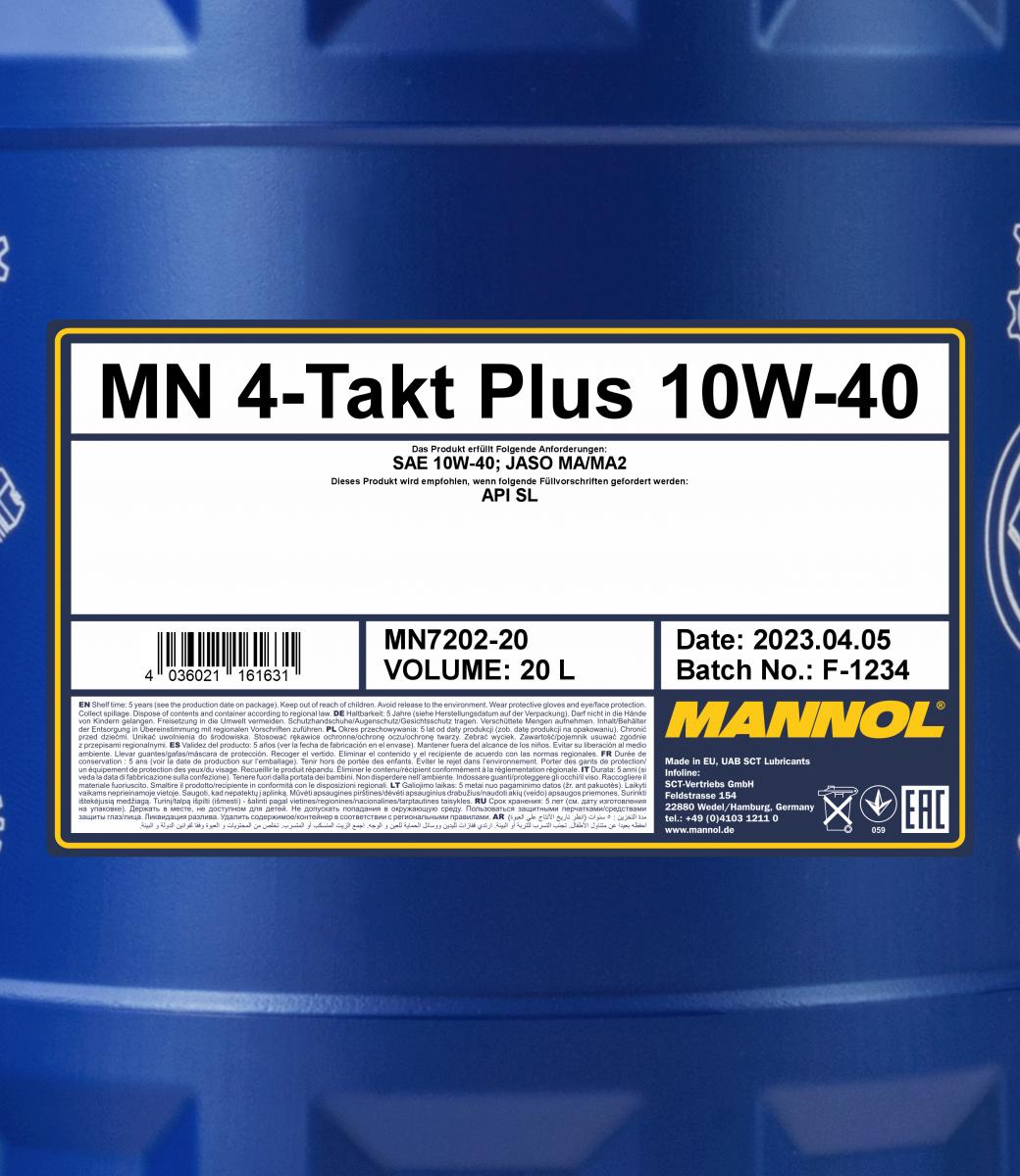 MN 4-Takt Plus 10W-40