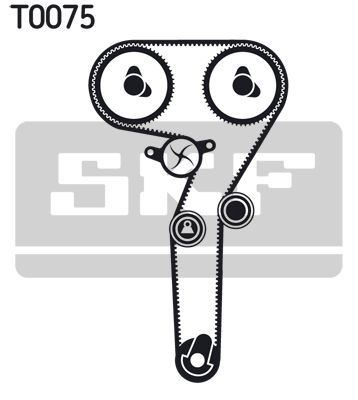 SKF Wasserpumpe + Zahnriemensatz (VKMC 05124)