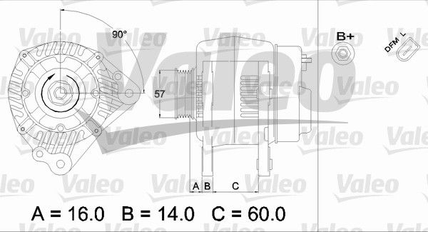 VALEO Generator (437411)