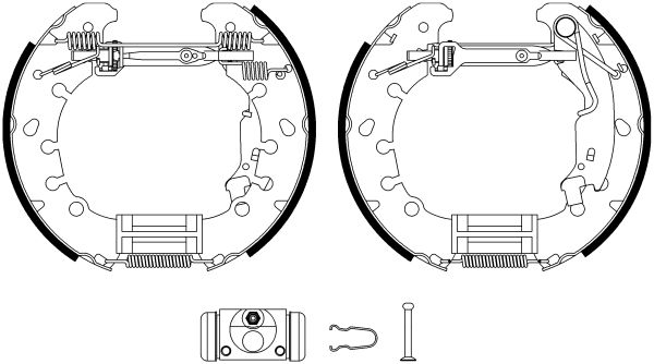 HELLA Bremsbackensatz (8DB 355 022-971)