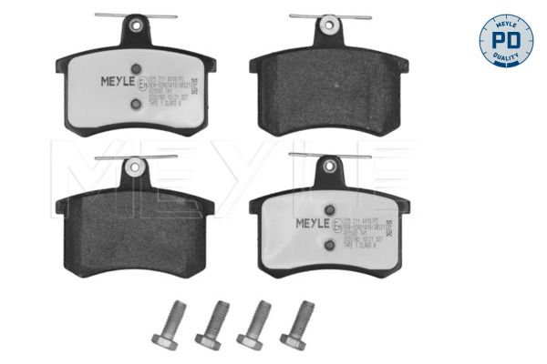 MEYLE Bremsbelagsatz, Scheibenbremse (025 211 4416/PD)