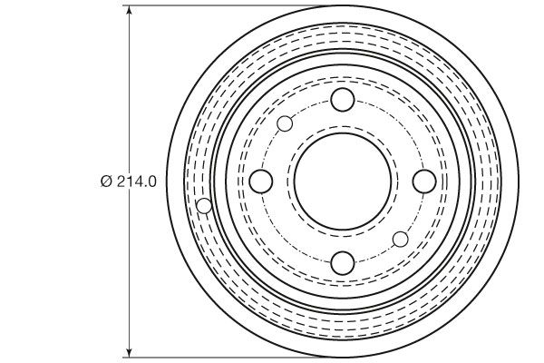 TRW Bremstrommel (DB4398)