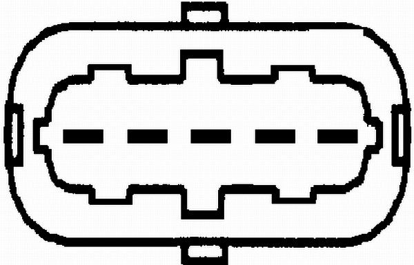 HELLA Luftmassenmesser (8ET 009 142-991)