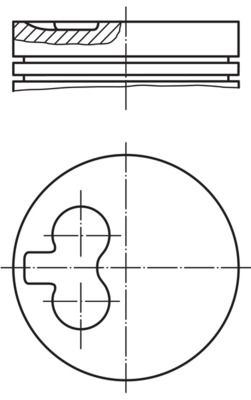 MAHLE Kolben (029 55 01)