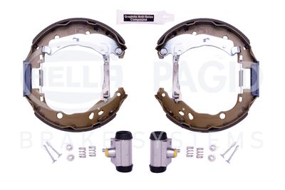 HELLA PAGID Bremsbackensatz (8DB 355 004-901)