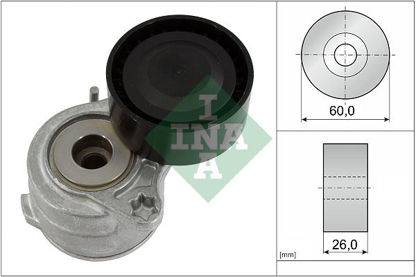 INA Riemenspanner, Keilrippenriemen (534 0653 10)