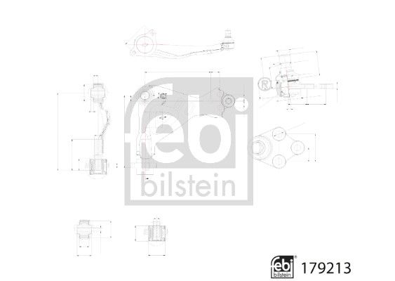 FEBI BILSTEIN Lenker, Radaufhängung (179213)