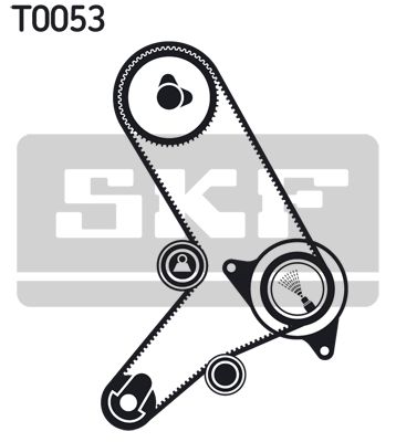 SKF Zahnriemensatz (VKMA 02154)